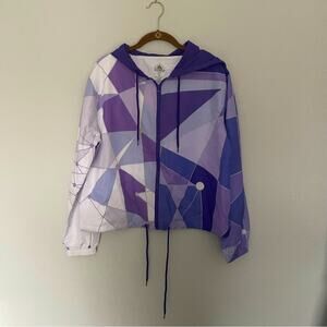Disney Parks Tomorrowland Purple Wind Breaker NWT purple Wall